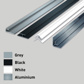 Außenecke Aluminium 2600 mm - Profil 10x4,5x12x1 mm
